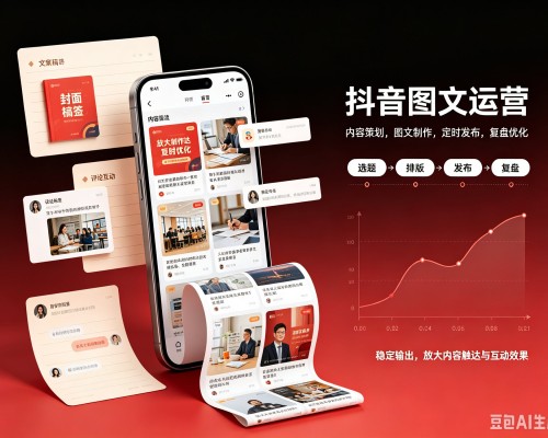 开福抖音图文代运营服务